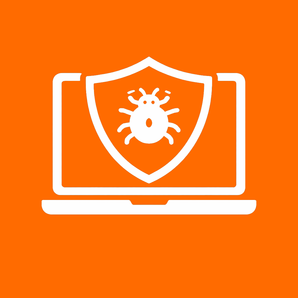  Logo sécurité et virus